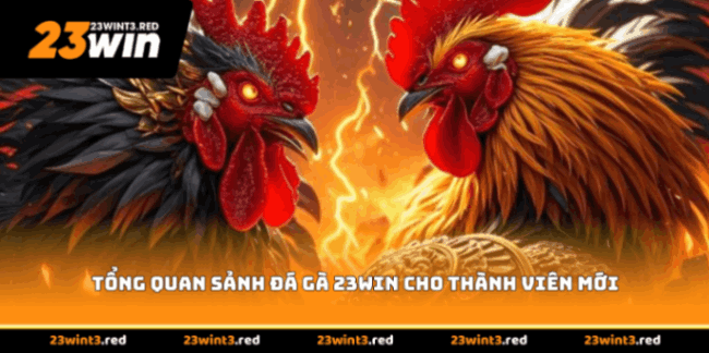 Tổng quan sảnh đá gà 23WIN cho thành viên mới